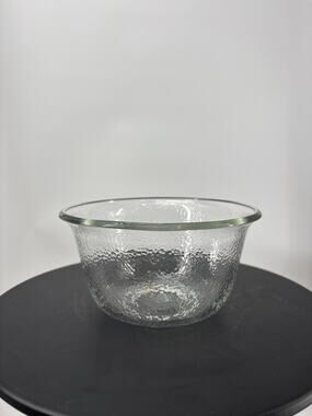 Vintage GE Mixing Bowl. 4” Tall X 7.25” Wide. Pebble Textured Glass